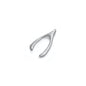 Silver Pendant - Wishbone