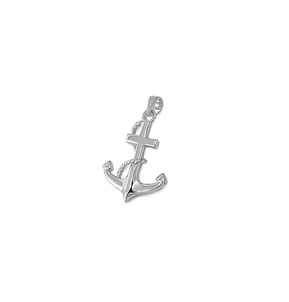 Silver Pendant - Anchor