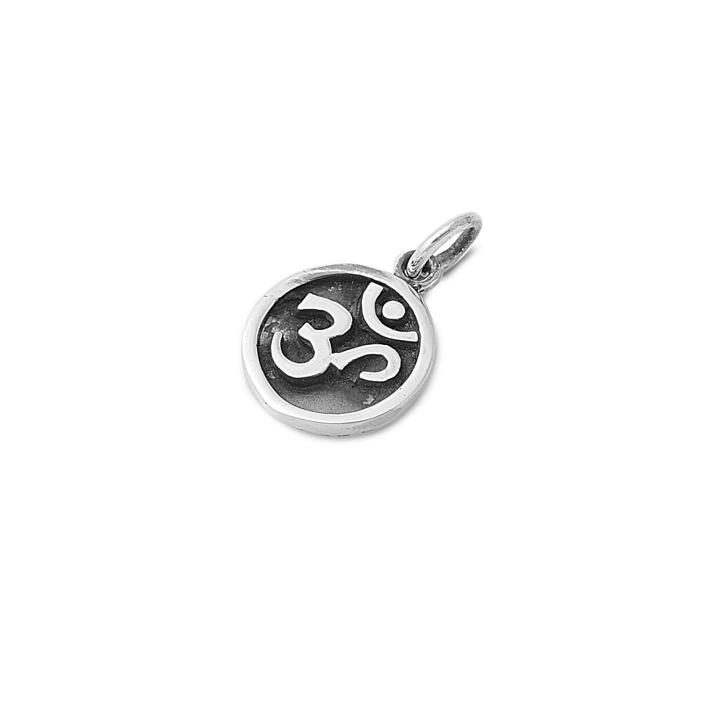 Silver Pendant - Om sign