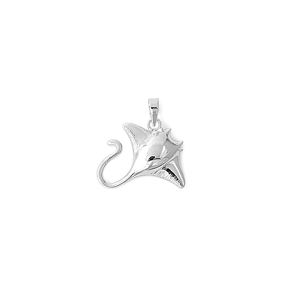 Silver Pendant - Stingray