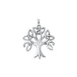 Silver Pendant - Trinity Tree