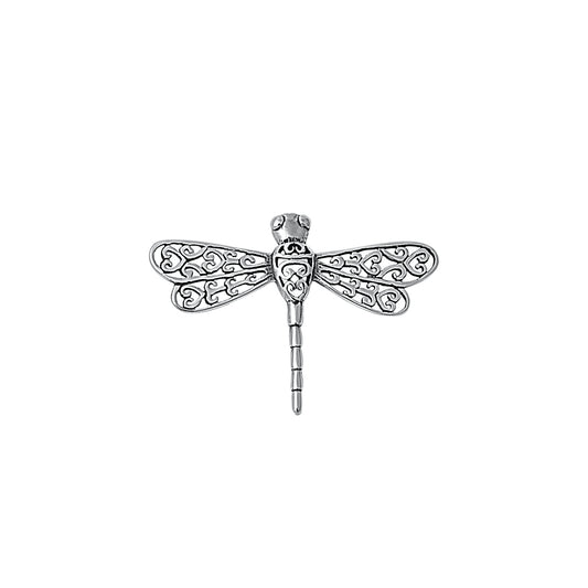 Silver Pendant - Dragonfly
