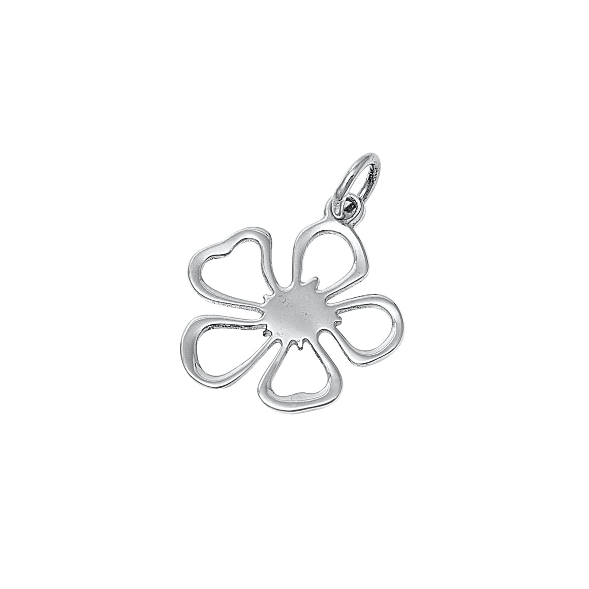 Silver Pendant - Flower
