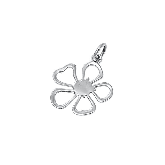 Silver Pendant - Flower