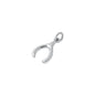 Silver Pendant - Wish bone