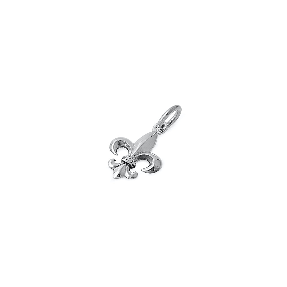 Silver Pendant - Fleur De Lise