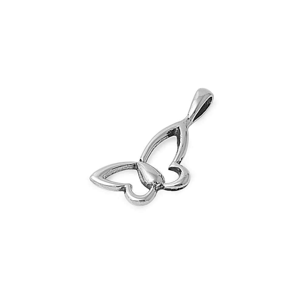 Silver Pendant - Butterfly