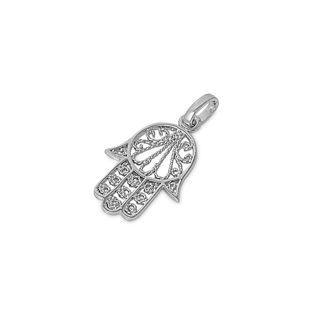 Silver Pendant - Hand of God