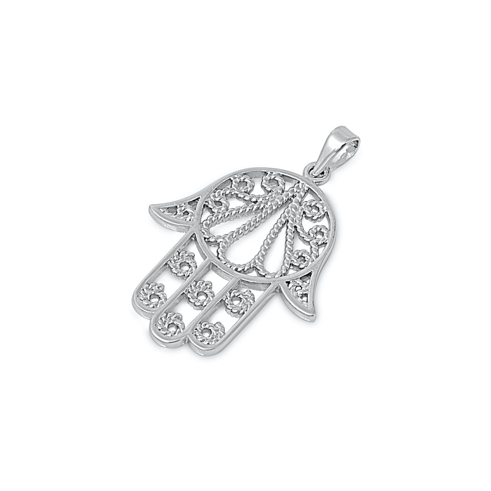 Silver Pendant - Hand of God