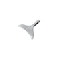 Silver Pendant - Whale Tail