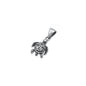 Silver Pendant - Moveable Turtle