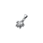 Silver Pendant - Moveable Turtle