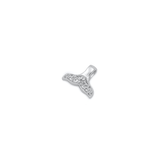 Silver Pendant - Whale Tail