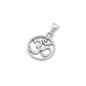 Silver Pendant - Om Sign