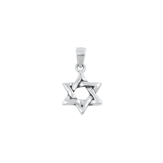 Silver Pendant - Star of David