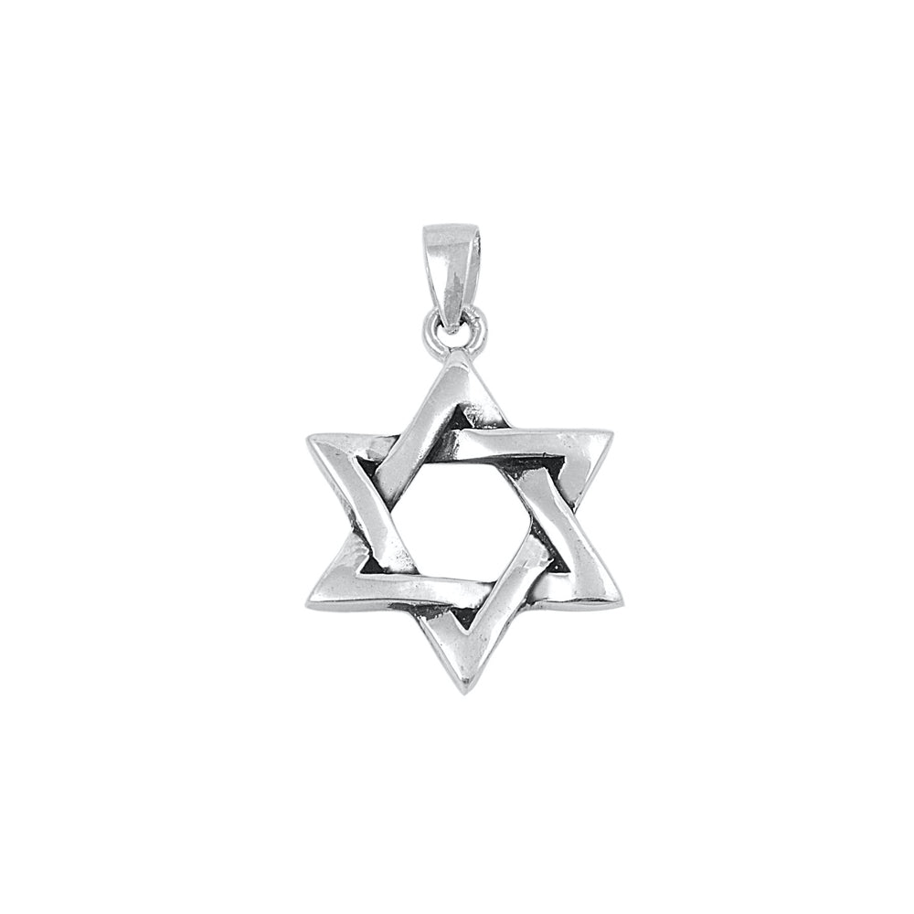 Silver Pendant - Star of David