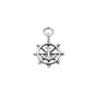 Silver Pendant - Anchor Ship Wheel