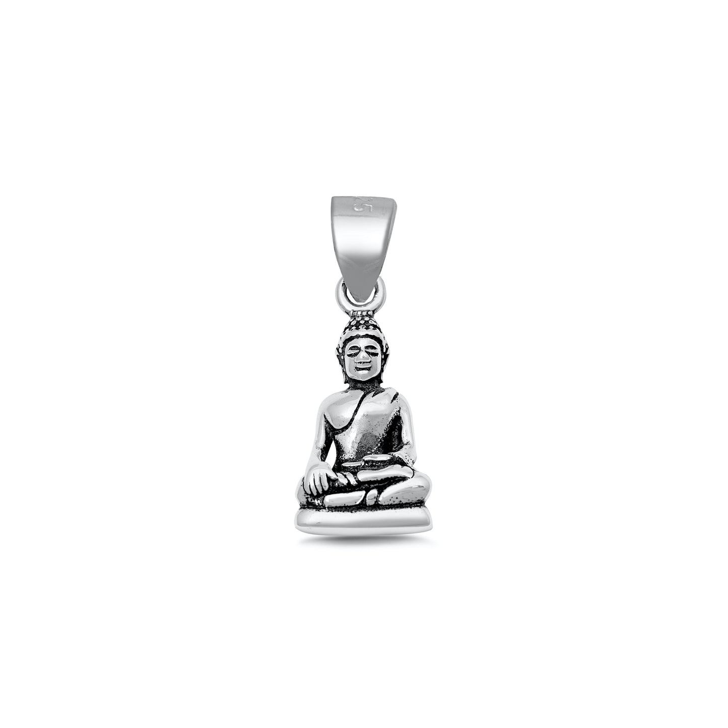 Silver Pendant - Buddha