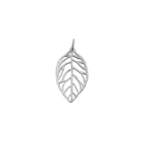 Silver Pendant - Leaf
