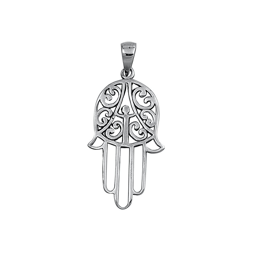 Silver Pendant - Hand of God