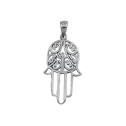 Silver Pendant - Hand of God