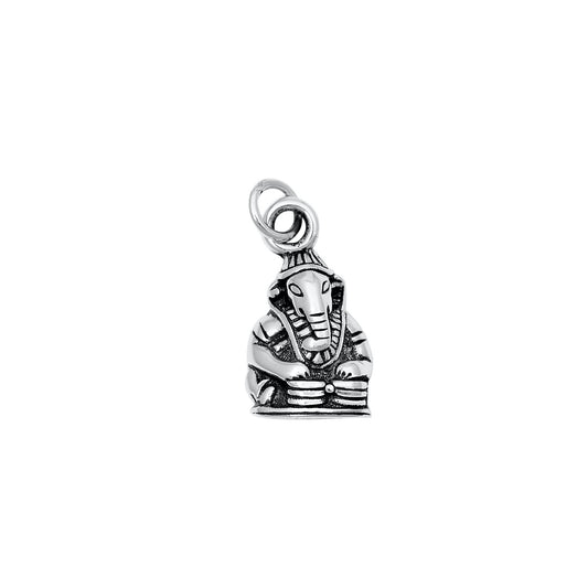 Silver Pendant - Ganesha Elephant