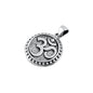 Silver Pendant - Om