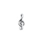 Silver Pendant - Music Note