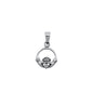 Silver Pendant - Claddagh