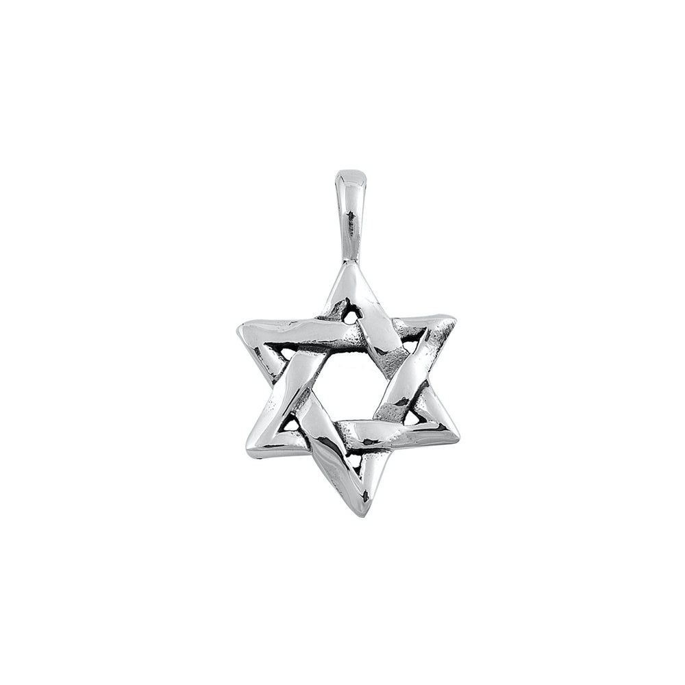 Silver Pendant - Star of David
