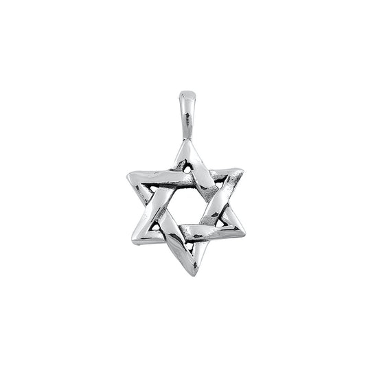 Silver Pendant - Star of David