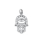 Silver Pendant - Hamsa All Seeing Eye