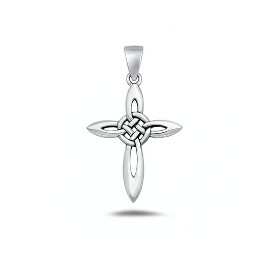 Silver Pendant - Celtic Cross