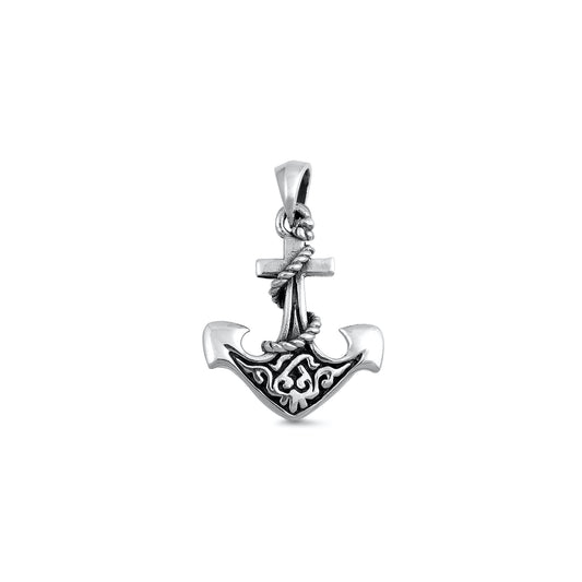 Silver Pendant - Anchor