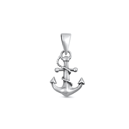 Silver Pendant - Anchor