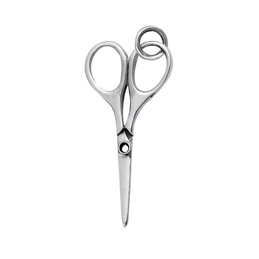 Silver Pendant - Scissors