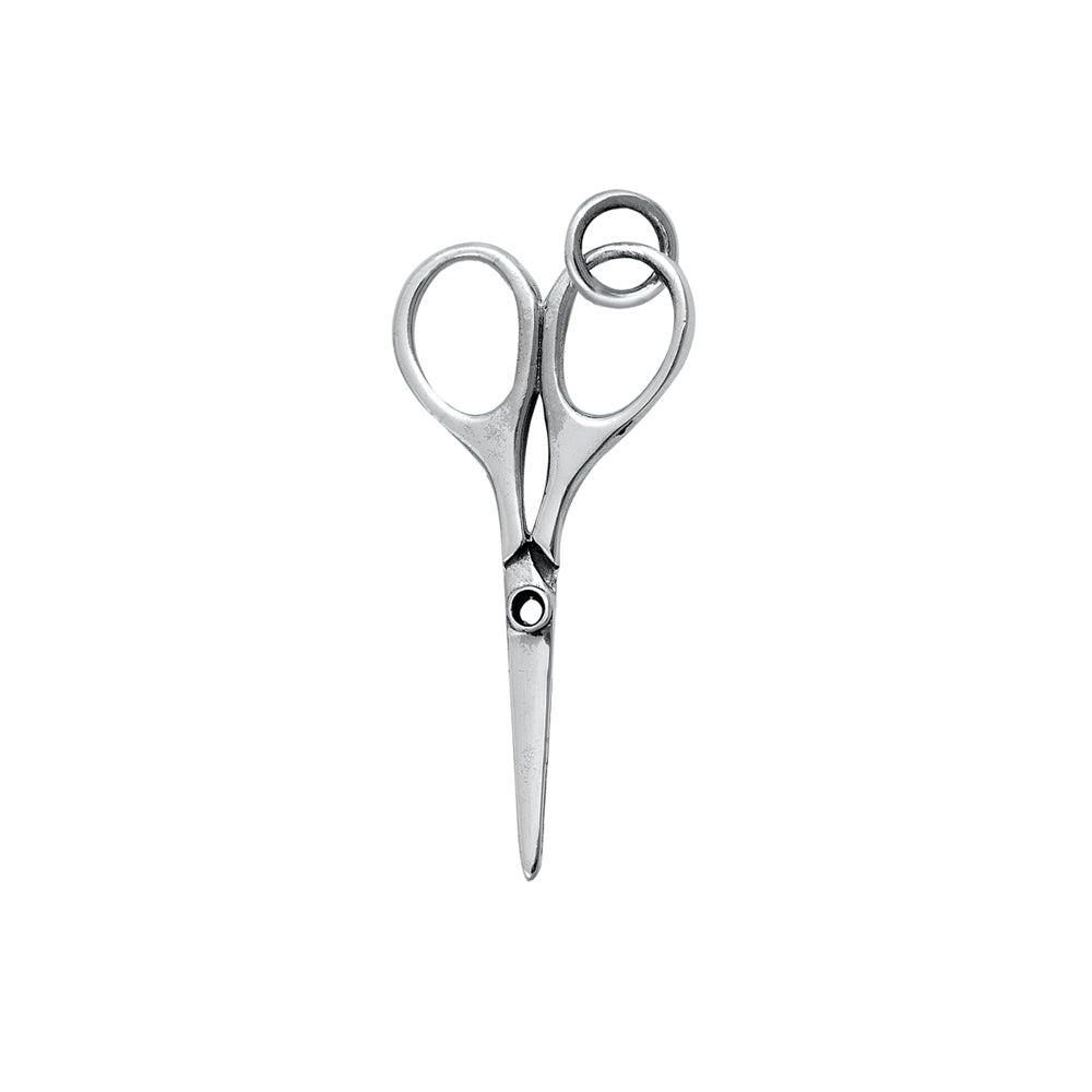Silver Pendant - Scissors
