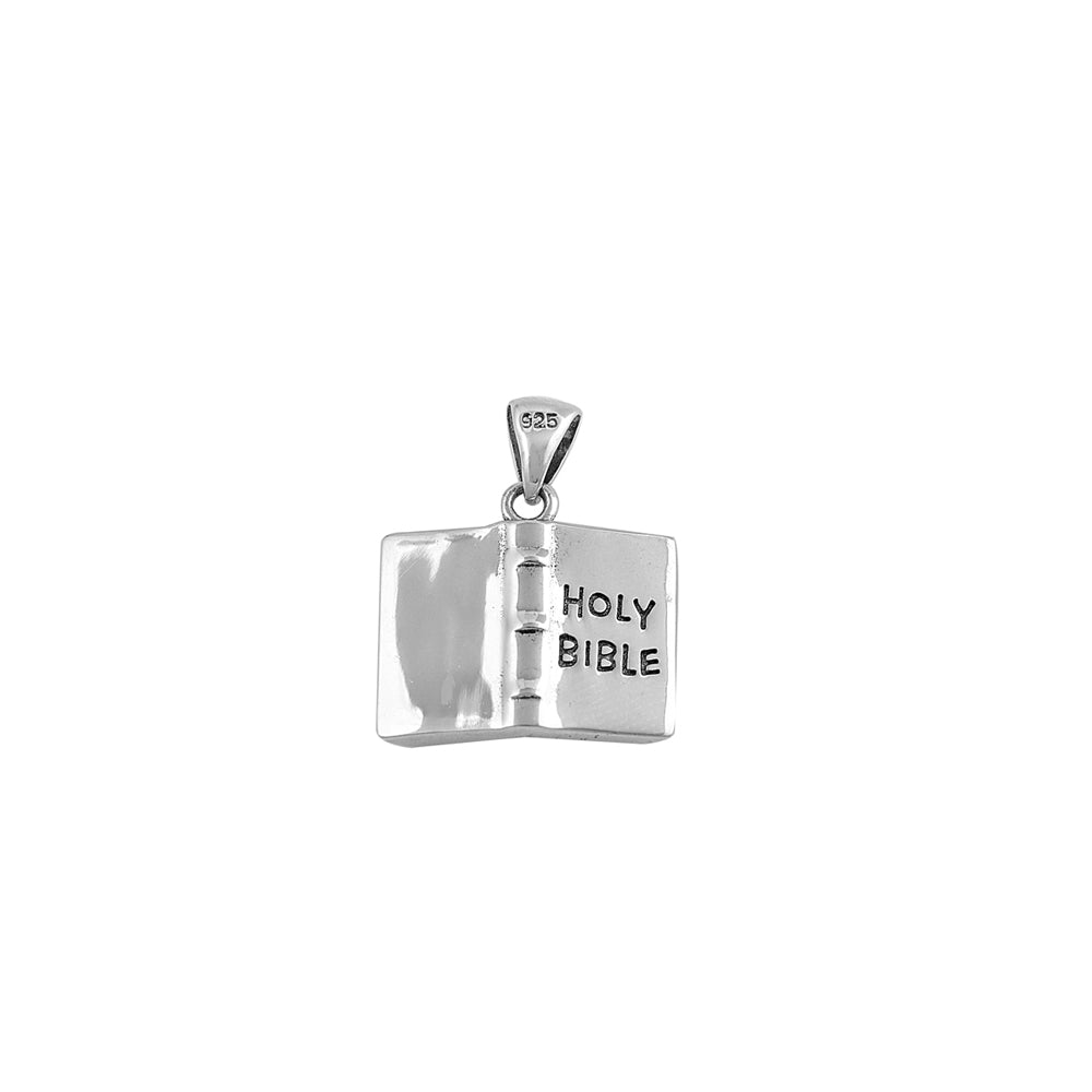 Silver Pendant - Holy Bible