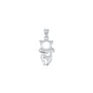 Silver Pendant -  Cat