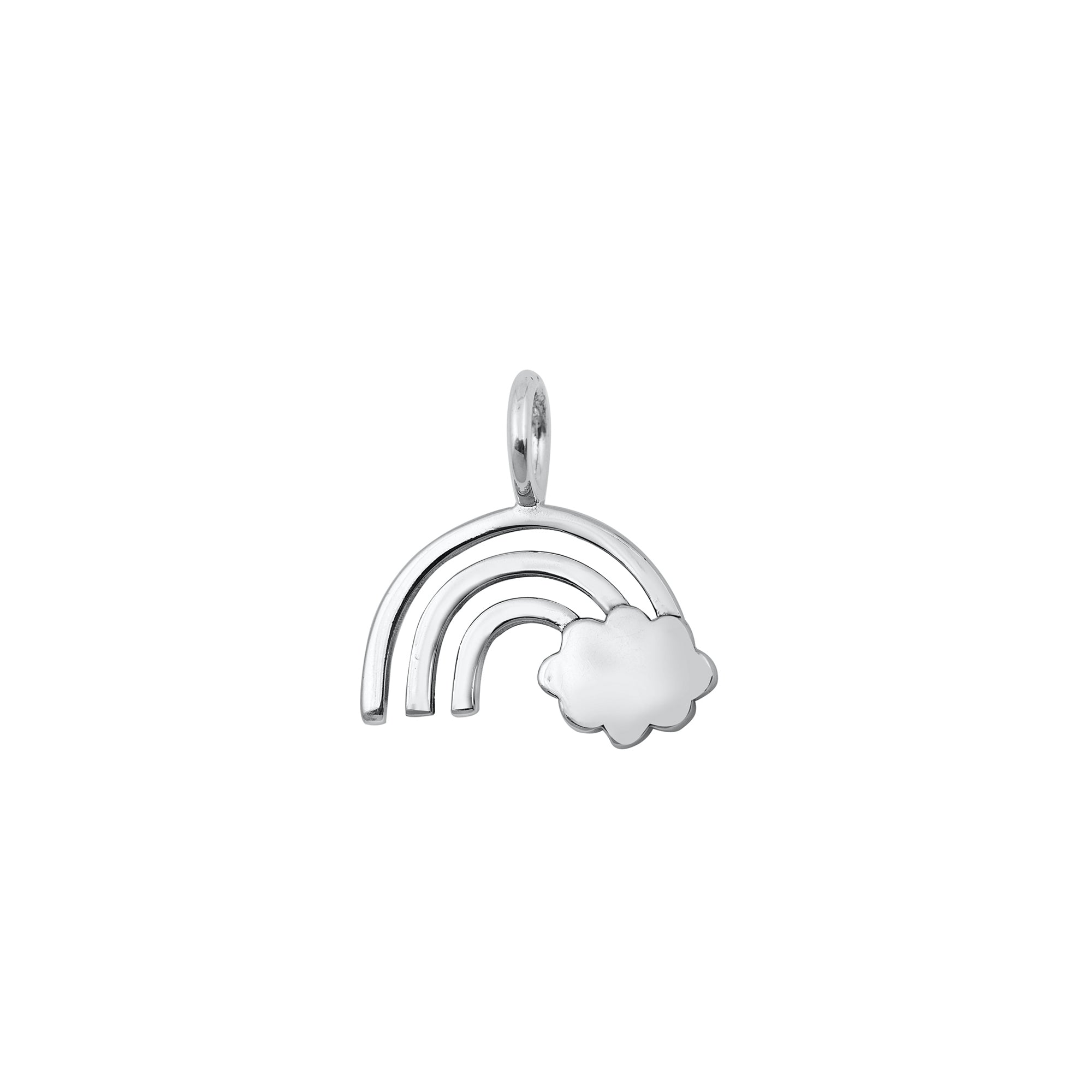 Wholesale Silver Pendant - Cloud and Rainbow – Sidney Imports