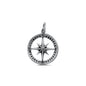 Silver Pendant -  Compass