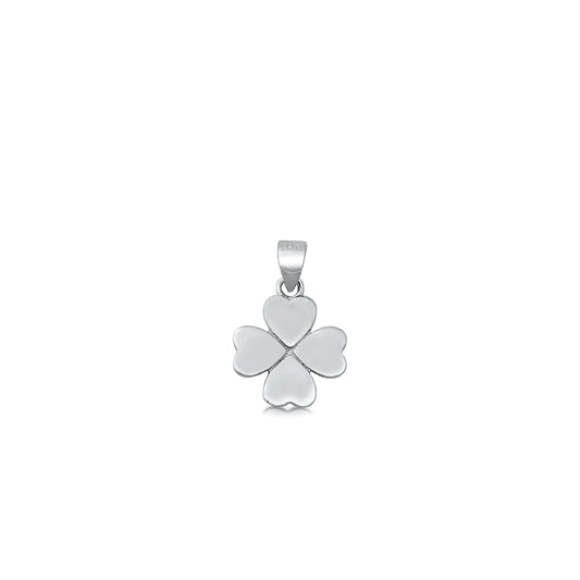 Silver Pendant - Clover