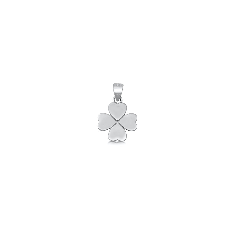 Silver Pendant - Clover