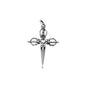 Silver Pendant - Cross Sword