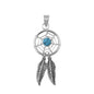 Silver Pendant - Dreamcatcher