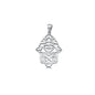 Silver Pendant - Hamsa
