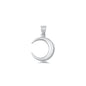 Silver Pendant - Crescent Moon