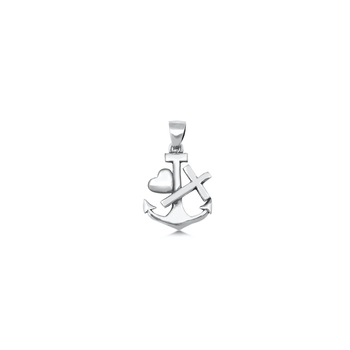 Silver Pendant - Anchor