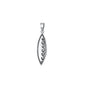 Silver Pendant - Surfboard