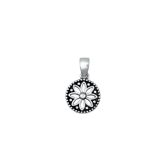 Silver Pendant - Mandala